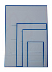 Karton do stojánků - modrý (orientace na výšku)