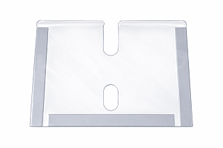 PLASTOVÝ DRŽÁK NA BEDNY 174x257mm (A5) jednovrstvý