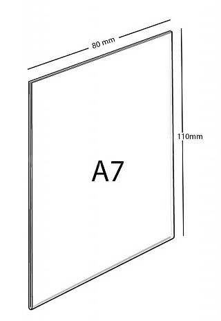 Plexi kapsa A7 na výšku