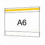 Plastová kapsa A6 na šířku typ C 1x pěnová samolepka