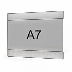 Plastová kapsa antireflexní A7 na šířku typ C