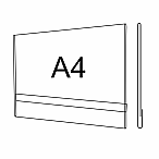 Plastova Kapsa O A4 na šířku