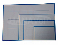 Karton do stojánků - modrý (orientace na šířku)